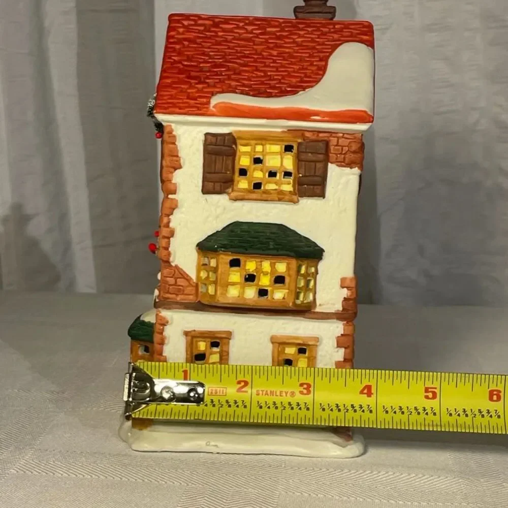 Vintage 1995 NOMA Dickensville Italian Restaurant #28409 Porcelain Village